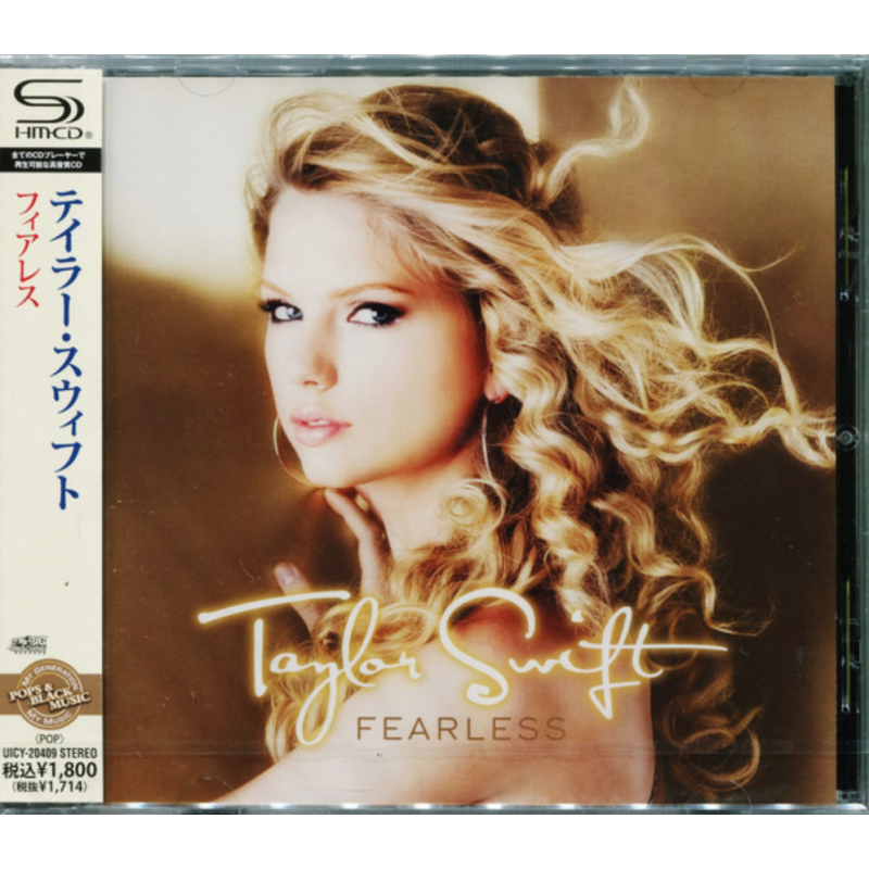 Fearless (Taylor Swift) 20-tracks CD - high definition sound HMCD (Japan)