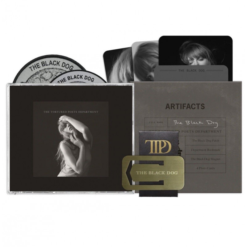 The Tortured Poets Department Collector's Edition Deluxe CD + Bonus Track "The Black Dog"